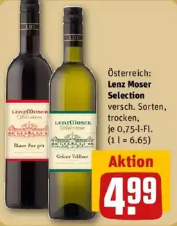 REWE Lenz Moser Selection Angebot