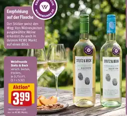 REWE Weinfreunde Steitz & Beck Angebot