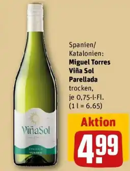 REWE Miguel Torres Viña Sol Parellada Angebot