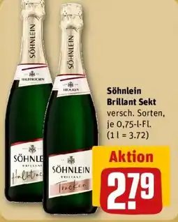 REWE Söhnlein Brillant Sekt Angebot