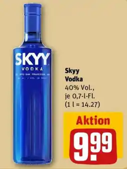 REWE Skyy Vodka Angebot