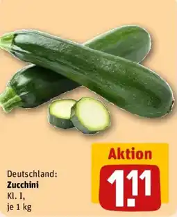 REWE Zucchini Angebot