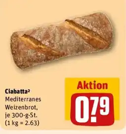 REWE Ciabatta Angebot