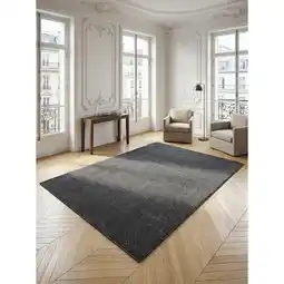 Netto Marken-Discount Kurzflorteppich MAIN, einfarbig, Grau, 200 x 290 cm Angebot