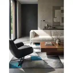 Netto Marken-Discount Läufer Kurzflor Türkis 80x300 cm - BIENO Kadima Design Angebot