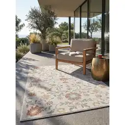 Netto Marken-Discount Outdoor-Teppich Wetterfest Creme 200x290 cm - LIMMAT Kadima Design Angebot