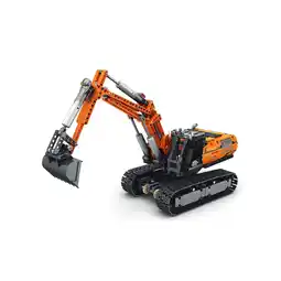 Netto Marken-Discount Reobrix 22003 Bagger Klemmbaustein Modell mit Fernsteuerung 1106 Teile ab 14 Angebot