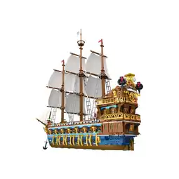 Netto Marken-Discount Reobrix 66011A Segelschiff Klemmbaustein Modellbausatz 3162 Teile ab 14 Angebot