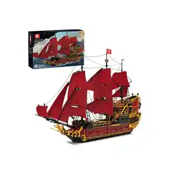 Netto Marken-Discount Reobrix 66049 Piratenschiff Klemmbaustein Modell 5666 Teile ab 14 Angebot