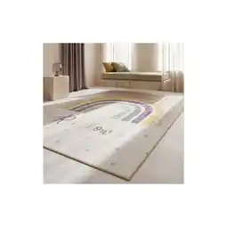 Netto Marken-Discount Spielteppich TRAUN in Creme, mit Regenbogen-Motiv, 160 x 230 cm Angebot