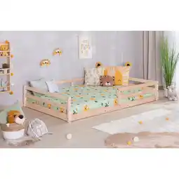 Netto Marken-Discount TiCAA Bodenbett „Neo“, Kinderbett, Jugendbett, Schlafzimmer, Kinderzimmer Angebot