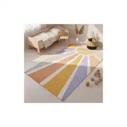 Netto Marken-Discount Spielteppich TRAUN in Bunt, mit Sonnenstrahlen-Motiv, 120 x 170 cm Angebot