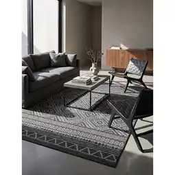 Netto Marken-Discount Flachgewebe-Teppich Polypropylen Anthrazit 200x280 cm - ESERA Kadima Angebot