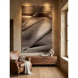 Netto Marken-Discount Kurzflorteppich ASPEN, abstrakt, Braun, 200 x 290 cm Angebot