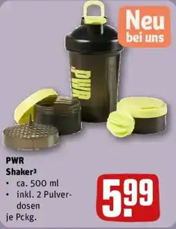 REWE PWR Shaker Angebot