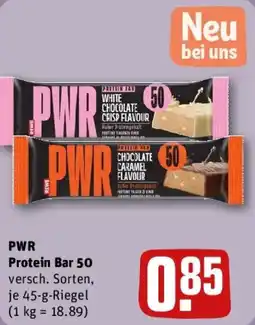 REWE PWR Protein Bar 50 Angebot