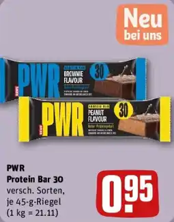 REWE PWR Protein Bar 30 Angebot