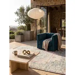 Netto Marken-Discount Outdoor-Teppich Wetterfest Pink 240x340 cm - LIMMAT Kadima Design Angebot