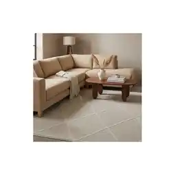 Netto Marken-Discount Outdoorteppich IMST, im Boho-Stil, Beige, 160 x 230 cm Angebot