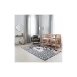 Netto Marken-Discount Kinderteppich TASNA, mit Einhorn-Motiv, Rosa, 80 x 150 cm Angebot