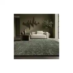 Netto Marken-Discount Baumwollteppich Waschbar KOFEL, einfarbig, Grün, 80 x 150 cm Angebot