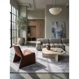 Netto Marken-Discount Teppich Antirutsch Grau 200x280 cm - ALDAN Kadima Design Angebot