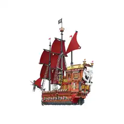 Netto Marken-Discount Reobrix 66010 Piratenschiff Klemmbaustein Segelschiff 3066 Teile ab 14 Angebot