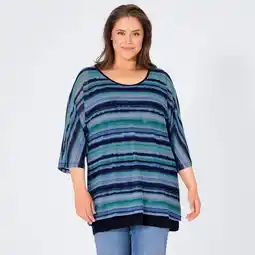 NKD Damen-T-Shirt im Streifen-Design, große Größen Angebot