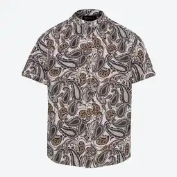 NKD Herren-Kurzarmhemd mit Paisley-Muster Angebot