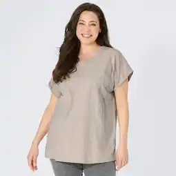 NKD Damen-T-Shirt aus Baumwolle, Große Größen Angebot