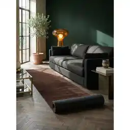 Netto Marken-Discount Läufer Kurzflor Braun 80x300 cm - RUTOR Kadima Design Angebot