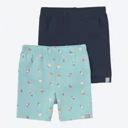 NKD Baby-Mädchen-Radlerhosen mit hohem Baumwollanteil, 2er-Pack Angebot