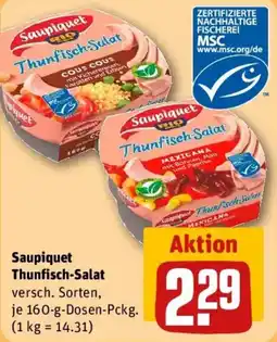 REWE Sauipiquet Thunfisch-Salat Angebot