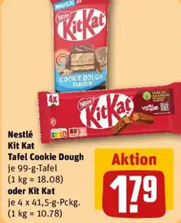 REWE Nestlé Kit Kat Tafel Cookie Dough oder Kit Kat Angebot