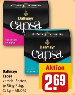 REWE Dallmayr Capsa Angebot