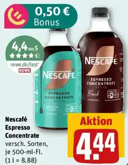 REWE Nescafé Espresso Concentrate Angebot