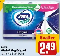 REWE Zewa Wisch & Weg Original Angebot