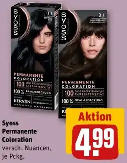 REWE Syoss Permanente Coloration Angebot