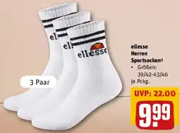 REWE ellesse Herren Sportsocken Angebot
