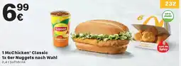 McDonald’s 1 McChicken Classic 1x 6er Nuggets nach Wahl Angebot