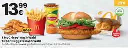 McDonald’s 1 McCrispy nach Wahl 1x 6er Nuggets nach Wahl Angebot