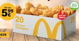 McDonald’s Chicken McNuggets Angebot