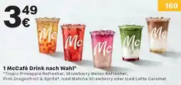 McDonald’s 1 McCafé Drink nach Wahl Angebot