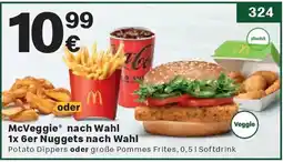 McDonald’s McVeggie nach Wahl 1x 6er Nuggets nach Wahl Angebot