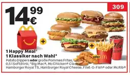 McDonald’s 1 Happy Meal 1 Klassiker nach Wahl Angebot