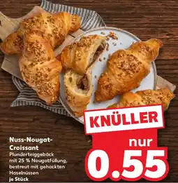 Kaufland Nuss-Nougat Croissant Angebot