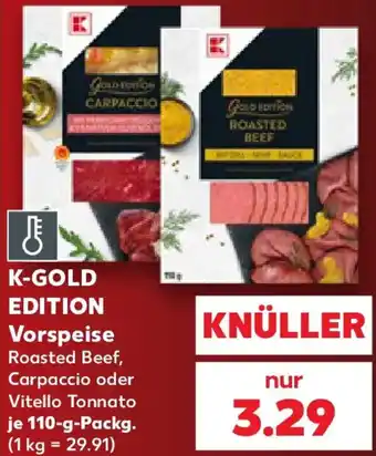 Kaufland K-GOLD EDITION Vorspeise Angebot