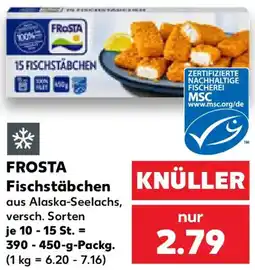 Kaufland FROSTA Fischstäbchen Angebot