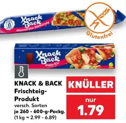 Kaufland KNACK & BACK Frischteig-Produkt Angebot