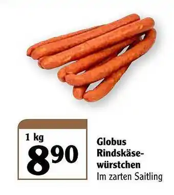 Globus Globus Rindskäsewürstchen 1kg Angebot